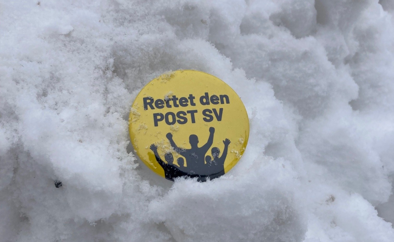 Rettet den POST SV-Button im Schnee