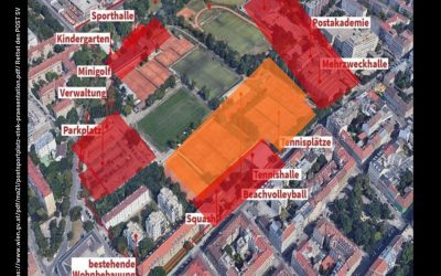 Sportstättenschutz- Gesetz schützt AUCH den gemeinnützigen POST SV
