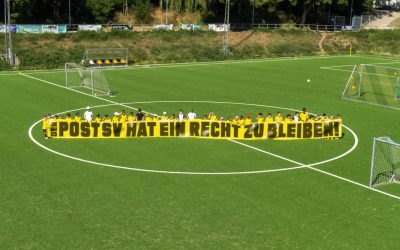 Trotz unbefristetem Vertrag des Post SV hat die Post AG ausgeschrieben